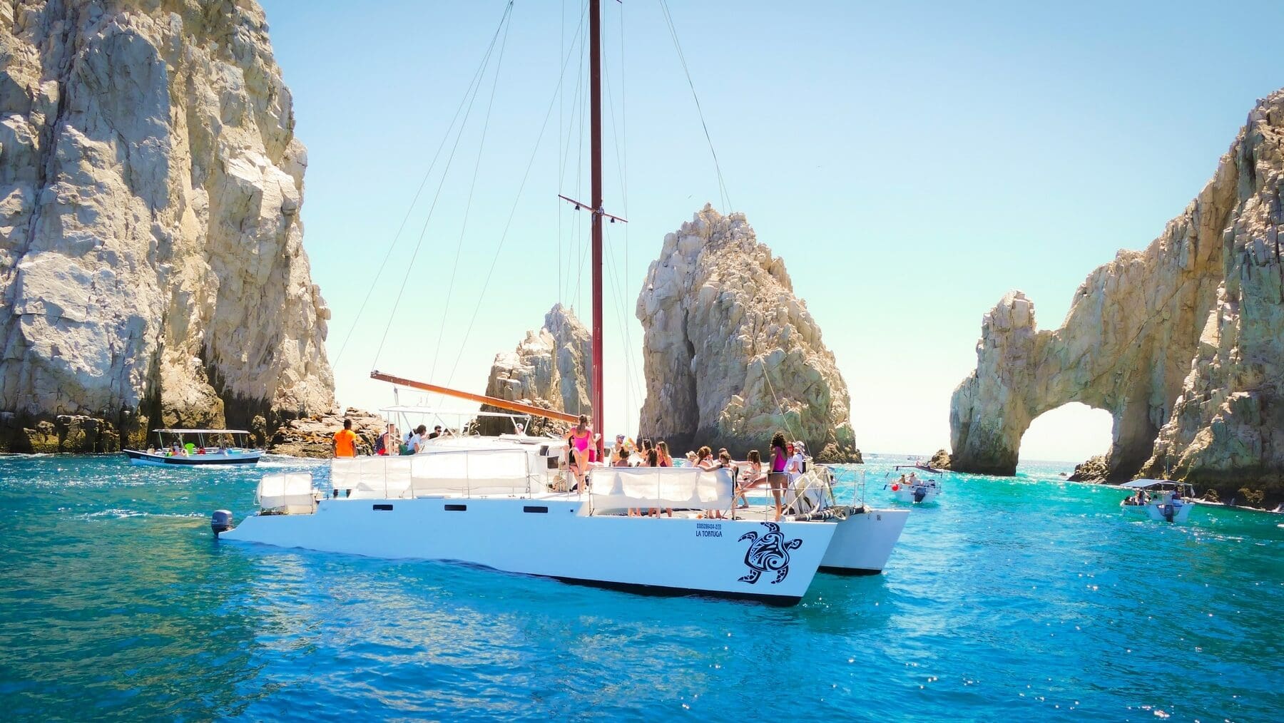 50ft La Tortuga Cabo Yacht Charter